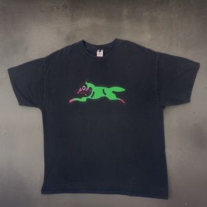 Billionaire Boys Club x ICE CREAM "RUNNING DOG" Logo Vintage T Shirt